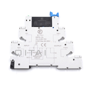 Relé <span class=keywords><strong>de</strong></span> <span class=keywords><strong>Estado</strong></span> Sólido Delgado QSMD 24VDC/48VDC, Salida <span class=keywords><strong>de</strong></span> CC Monofásica 3A 4A, Riel DIN para <span class=keywords><strong>Aplicaciones</strong></span> <span class=keywords><strong>de</strong></span> PCB/PLC - Product Image 2