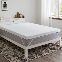 Rouleau de matelas en mousse à mémoire de forme haute densité transfrontalière coussin souple à pression zéro coussin mince de refroidissement à rebond lent