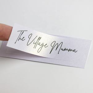 Design personnel personnalisé étiquette de luxe <span class=keywords><strong>perle</strong></span> paillettes autocollants pour bougie parfum cosmétiques boîte d'emballage - Product Image 1