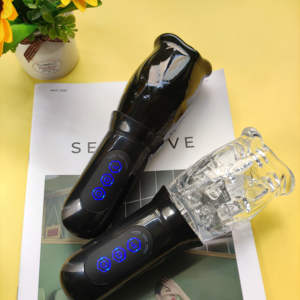 Männlicher Mastur bator Cup Automatisch rotierende Freis prec heinrich tung Saugen Spinning Stroker Ärmel <span class=keywords><strong>Penis</strong></span> Vibrator Echter Sex Gefühl Hauts icher Langlebig - Product Image 2