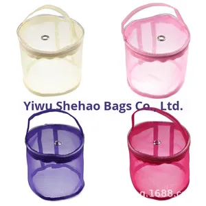 Nouveau <span class=keywords><strong>sac</strong></span> <span class=keywords><strong>de</strong></span> rangement pour fils à tricoter DIY, organisateur <span class=keywords><strong>de</strong></span> fils en maille respirante, utilisation en chambre à coucher, rangement <span class=keywords><strong>de</strong></span> laine, transfrontalier en stock, vente en gros - Product Image 6