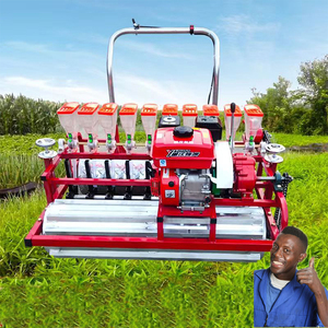Semoir à légumes à moteur à essence fabriqué en Chine, semoir à carottes, choux, oignons, moteur diesel agricole, planteuse à légumes à 6 rangs - Product Image 1