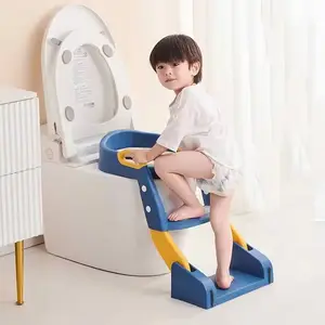 Toptan küçük bebek tuvalet merdiven çocuk çocuklar için lazımlık eğitim tuvalet koltuk sandalye Wc kapak adım dışkı