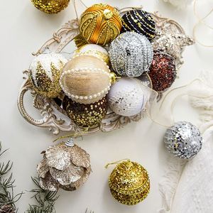 Nouveaux Ornements de Noël 2026 : Boules de Noël Colorées Incassables, Décorations Suspendues pour Arbre, Pendentifs en Mousse, Boules Peintes Colorées - Product Image 3
