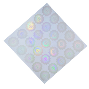 Produttori ologrammi personalizzati Bubble Mailer involucro scatola dispositivo di sigillatura farmaco cosmetici trasparente 3D etichetta ologramma adesivo - Product Image 4
