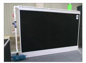 Panel Dinding Pendingin Evaporatif Sirkulasi Air Rumah Kaca dengan Rangka Pipa Air Pompa Air - Product Image 2