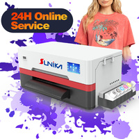 A3 Direct à Film Dtf Machine Dtg epson Xp600 30cm Dtf Imprimante Machine D'impression Transfert pour Tissu t-shirt