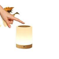 Lampe de chevet LED à commande tactile, rechargeable, portable, lampe de lecture d'ambiance, lampe de table de luxe sans fil, lumière décorative pour chambre à coucher