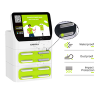 Location de batteries externes partagées - Batterie portable 5000 mAh avec charge solaire, étanche et à charge rapide
