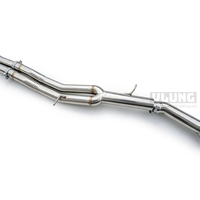 Sistema de Escape Catback Valvetronic Premium con Tubo Frontal de Acero Inoxidable para Audi RS4 RS5 B9 2.9T, Piezas de Modificación