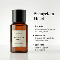 Aceite Aromático Shangri-La Hotel 50 ml, Aroma Floral de Lujo para Hotel y Hogar