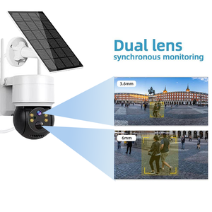 กล้อง Shuzhi Smart 3MP CMOS IP พร้อมระบบควบคุมด้วยเสียง - ใช้งานร่วมกับ <span class=keywords><strong>Alexa</strong></span>/Google AI ตรวจจับความเคลื่อนไหว - Product Image 1