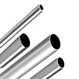 Pipa Baja Tahan Karat ASTM AISI 201 304 316L 410 420 8K Cermin Dipoles Garis Rambut Satin Stainless Steel Pipa Bulat Persegi Panjang