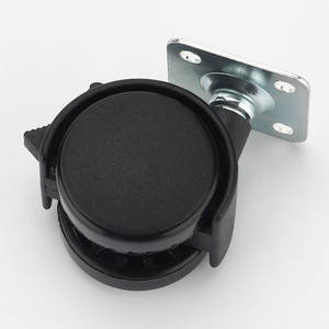 Plastik-Bürostuhl Ersatz Rotorrad Stiel schwenkbarer Typ leichtgefertigte Möbel-Radroller mit Bremse - Product Image 5