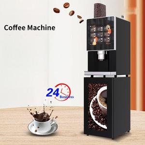 Distributore Automatico di Caffè <span class=keywords><strong>da</strong></span> Tavolo Commerciale, Macchina per Espresso e Latte con Grande Schermo Touch, OEM ODM - Product Image 1