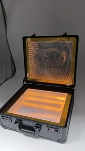 Vendita calda LED specchio illuminato di manzo valigia porta carne scatola valigetta per bistecca glorificatore vetrina per <span class=keywords><strong>Miami</strong></span> Beach Steakhouse - Product Image 4