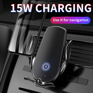 2024 nouvelles idées de produits <span class=keywords><strong>chargeur</strong></span> sans fil de voiture à <span class=keywords><strong>Induction</strong></span> automatique pour iPhone 15/14 pour Samsung pour Galaxy support de téléphone Station OTP - Product Image 4