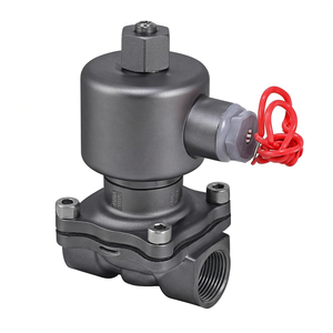 Vanne solénoïde électrique à huile en laiton COVNA DN20 3/4 pouce 2 voies 24VAC normalement ouverte - Product Image 4