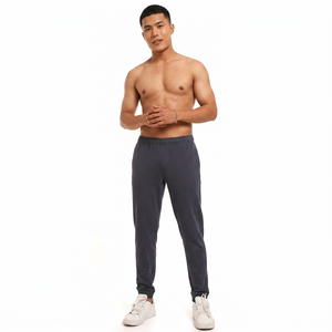 Online Sale Quality Wholesale Unique Style Men's Mid Waist Casual <b>Trousers</b> Comfortable Breathable <b>Waterproof</b> Polyester/Cotton - Product Image 1