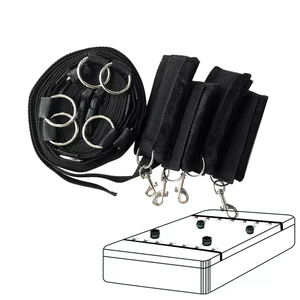 Produits de sexe pour adultes SM Bondage BDSM Jeux de sexe Menottes Pieds Menottes Ensemble de manchettes Sex Toys - Product Image 3