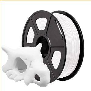 Filamento ASA Blanco Mate LONGQI de 1.75 mm y 1 kg, Resistente a los Rayos UV, Acabado Estético, Consumibles para Impresora 3D, Bobina de Filamento ASA para Impresión 3D - Product Image 1