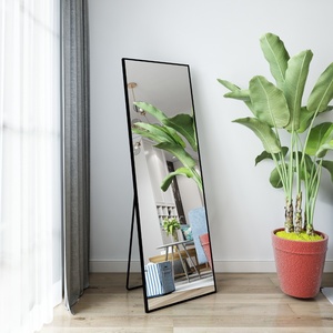 Suministro <span class=keywords><strong>de</strong></span> fábrica Vidrio templado Lujo Rectángulo grande Dormitorio <span class=keywords><strong>Cuerpo</strong></span> completo Vestido largo Piso <span class=keywords><strong>de</strong></span> longitud completa Pared Espejo <span class=keywords><strong>de</strong></span> tamaño completo - Product Image 2