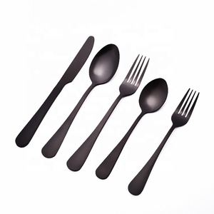 Wholesale Heavy Duty Stainless Steel Flatware Utensils Cutlery Set Silverware Including Knife <b>Fork</b> and Spoon - Product Image 3