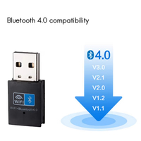 Adaptador USB Inalámbrico BL-LINK Ax900 de 150Mbps, 2 en 1, Dongle WiFi y Bluetooth con Antena Interna para una Conexión de Red Estable