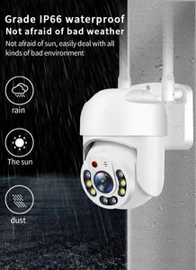 Cámara con Reflector <span class=keywords><strong>V380</strong></span>, Cámara WiFi con Luz, Impermeable, Activación por Movimiento, Visión en Color HD, Seguridad, PTZ, WiFi - Product Image 5