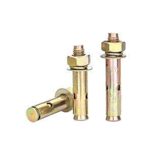 Wanqian Fasteners Galvanized Carbon Steel Expansion Bolts M6 M16 Hex Head Color Zinc Coated Grade A Level 4.8 Standard GBT 22795 - Product Image 2