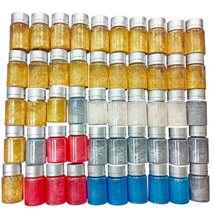 Colorant synthétique en gros, qualité <span class=keywords><strong>alimentaire</strong></span>, poudre de mica nacrée, <span class=keywords><strong>spray</strong></span> or argent scintillant pour gâteaux et desserts - Product Image 1