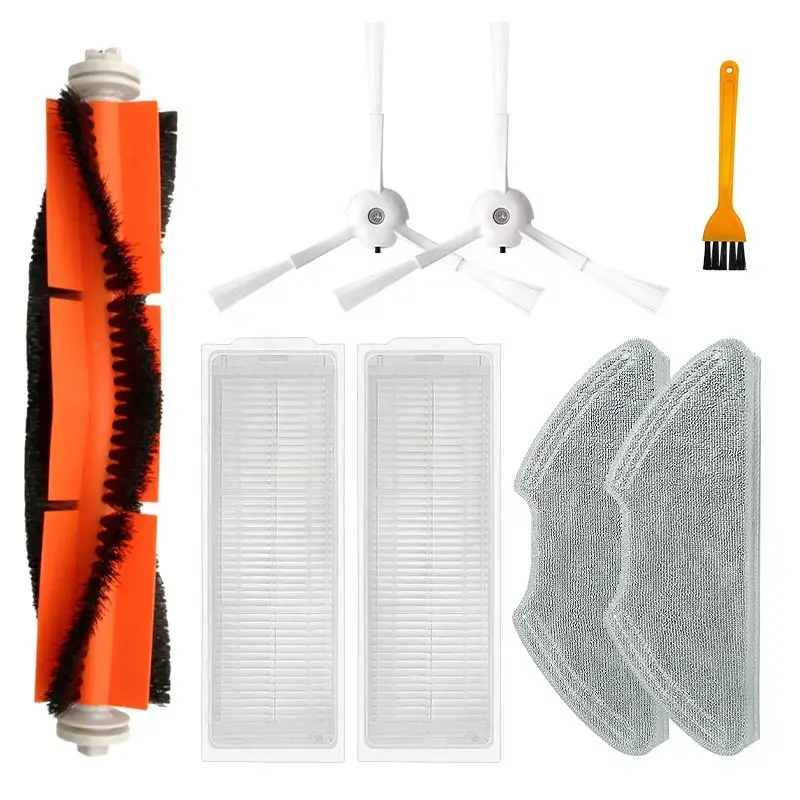 Main Brush Filters Mop Cloths Xiaomi Mi Robot Vacuum Mop 2 Lite/Pro /MJSTL/MJST1S Robot Vacuum Cleaner accessories kit