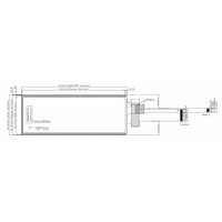 Pantalla LCD de 6.86 Pulgadas Legible Bajo la Luz Solar, 1280x480 HD TFT LCD con Panel Táctil Capacitivo e Interfaz MIPI