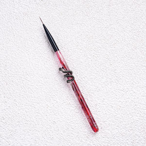 Pinceau à ongles de haute qualité à motifs de <span class=keywords><strong>serpent</strong></span>, pinceau plat ovale pour gel, logo personnalisé, pinceau pour nail art - Product Image 6