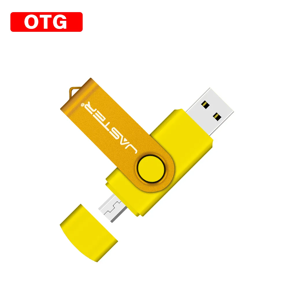 Memoria usb Otg 2 en 1 para teléfono inteligente, unidad flash de 32gb, 64gb, 128gb, 16 gb, 3,0, 2,0