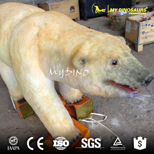 Modèle mécanique d'ours polaire grandeur nature MY Dino AMA179 - Product Image 3