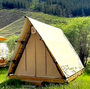 Tente de glamping de luxe imperméable pour safari, camping en plein air, hôtel, tente facile à installer pour les événements, grande tente imperméable pour les festivals - Product Image 3