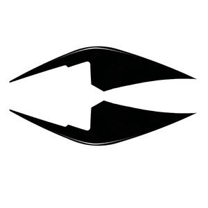 Toyota GR86 2022+ Rejilla de Admisión de Aire Delantera Spoiler Negro Piano Textura Fibra de Carbono ABS Adhesivo Calcomanía Mejora Retrofit - Product Image 4