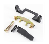 Kit d'outils de calage moteur en acier au carbone, ensemble de blocage de came et de maintien de chaîne bleu/noir pour mécanicien Mercedes Benz M271 C230 C250