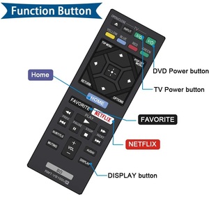 RMT-VB100U de télécommande de remplacement pour <span class=keywords><strong>lecteur</strong></span> <span class=keywords><strong>DVD</strong></span> <span class=keywords><strong>Blu</strong></span>-<span class=keywords><strong>Ray</strong></span> <span class=keywords><strong>SONY</strong></span> - Product Image 2
