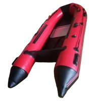 Bateau à rames gonflable en caoutchouc PVC fPVC Hypalon Kaboat de sauvetage