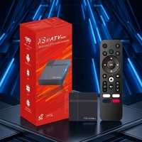 TV Box Android 12 ATV MINI H618 Quad Core, 2GB 16GB 4K UHD, WiFi de Doble Banda, Reproductor Multimedia Personalizado para el Hogar