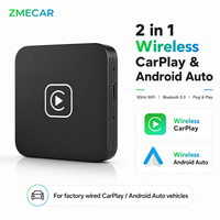 Adaptateur CarPlay sans fil 2026, Dongle double bande 2.4G 5G Plug and Play USB pour voitures équipées de CarPlay filaire d'origine