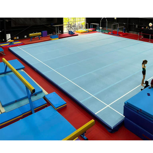 Compétition FIG Standard 14m * 14m 12m X 12m <span class=keywords><strong>Gymnova</strong></span> même <span class=keywords><strong>tapis</strong></span> de sol d'exercice de gymnastique rythmique avec exportation de sol à ressort - Product Image 1