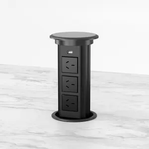 water proof IP44 with wireless charger electrical socket plugs & sockets custom pop up sockets