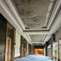 Plafonnier LED moderne en fer et cristal, à hauteur réglable, avec commande sans fil, à montage en surface, forme carrée longue en forme de fleur, pour hôtel et maison