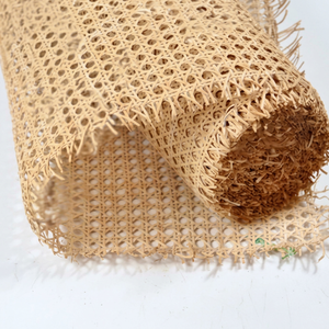 HOT SELLING | Rattan Webbing Cane Mesh <b>Roll</b> Handmade Diagonal Weaving Non Toxic Material Square Pattern Cabinet Crafting <b>Blue</b> - Product Image 1