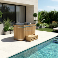 Baignoire à glace avec refroidisseur et filtre, en promotion, excellent rapport qualité-prix
