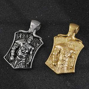 สร้อยคอโล่ฮีโร่โอดินสไตล์ไวกิ้งนอร์ดิก ทำจากสแตนเลสสตีล สำหรับผู้ชาย สไตล์พังก์ วินเทจ จี้เครื่องรางนำโชค เครื่องประดับแฟชั่น - Product Image 3