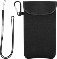 Pochette de cou en néoprène avec logo personnalisé, sac bandoulière de haute qualité, sac à téléphone pour cadeau, vente en gros pour téléphone portable de 6,2 à 6,7 pouces